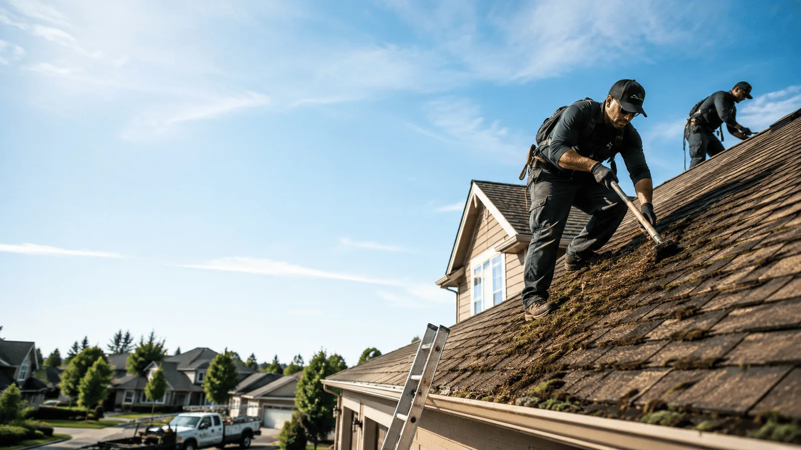 Roof Moss Removal in Hamilton, PA near me